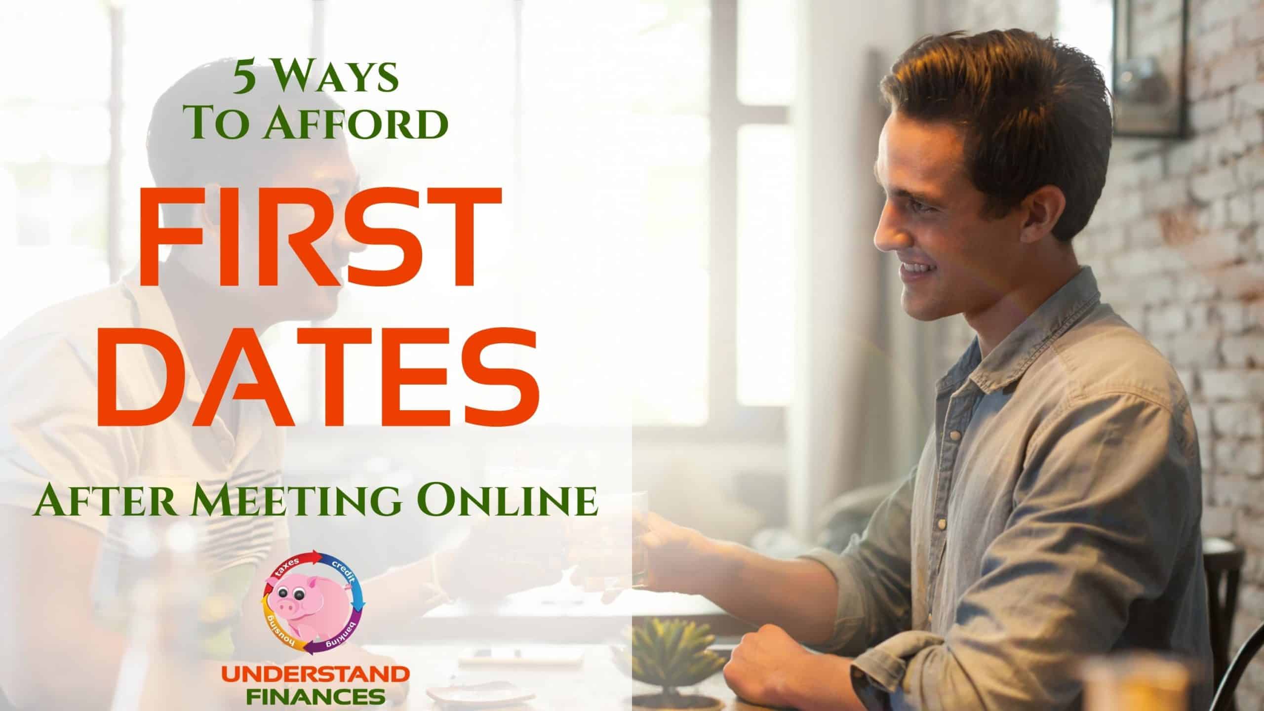 5 Ways To Afford First Dates After Meeting Online 1 Gay male couple toasting on a first date