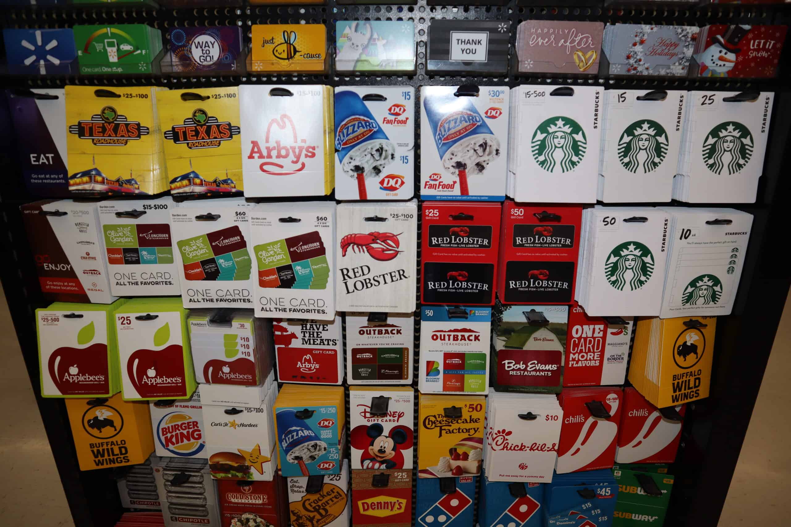 Are Gift Cards Are The Worst Product Ever? 3 Restaurant Retail Gift Cards scaled