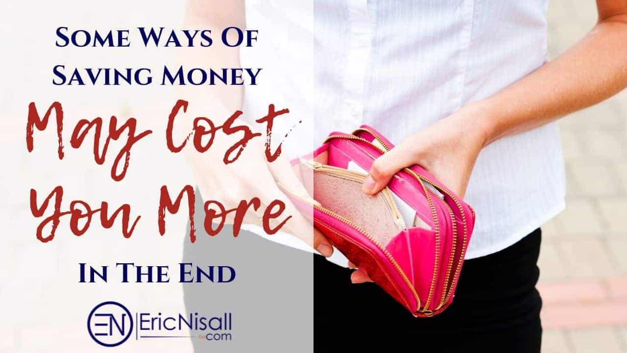Woman opening a pink purse showing it empty with no money